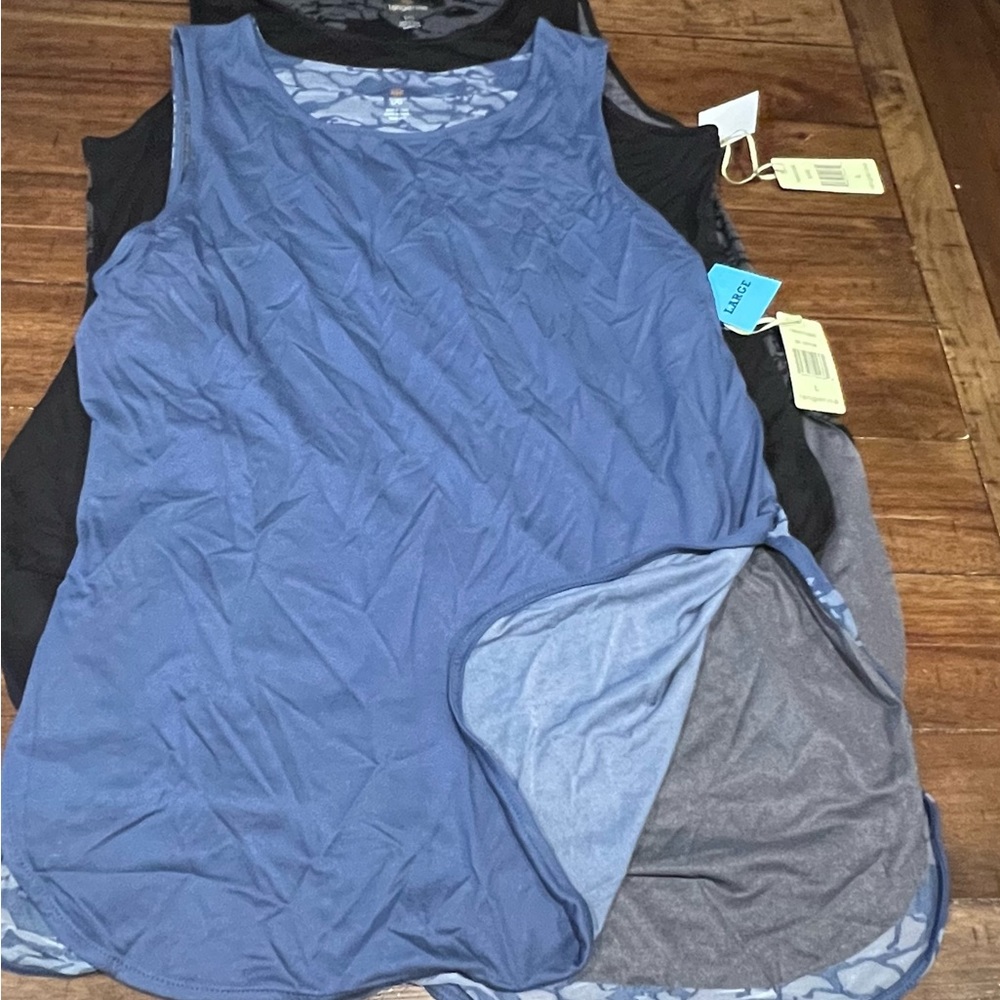 Two (2) Tangerine, Large Ladies’ Tanks, BOTH for $19, New With Tags!